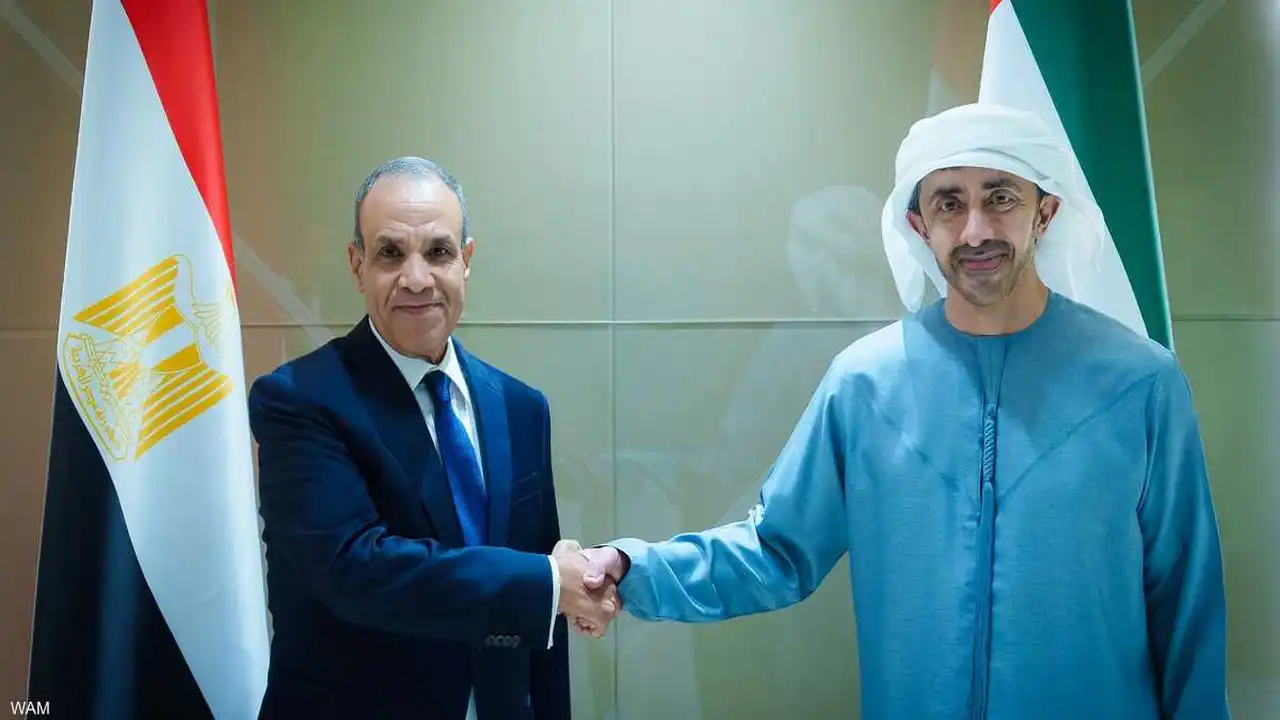 مباحثات بين وزيري خارجية الإمارات ومصر حول تطورات المنطقة الحالية